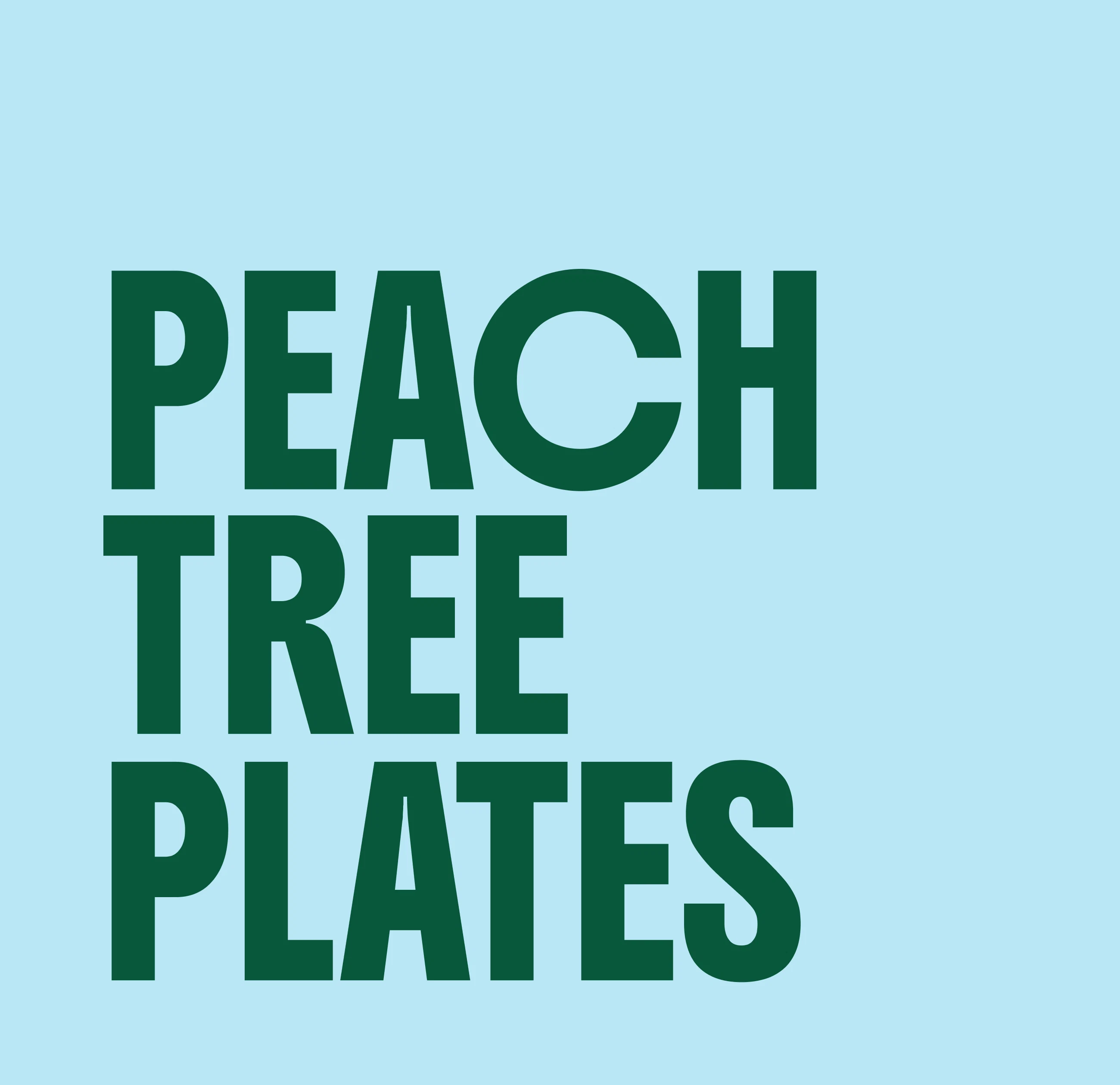 PeachTree Plates 4