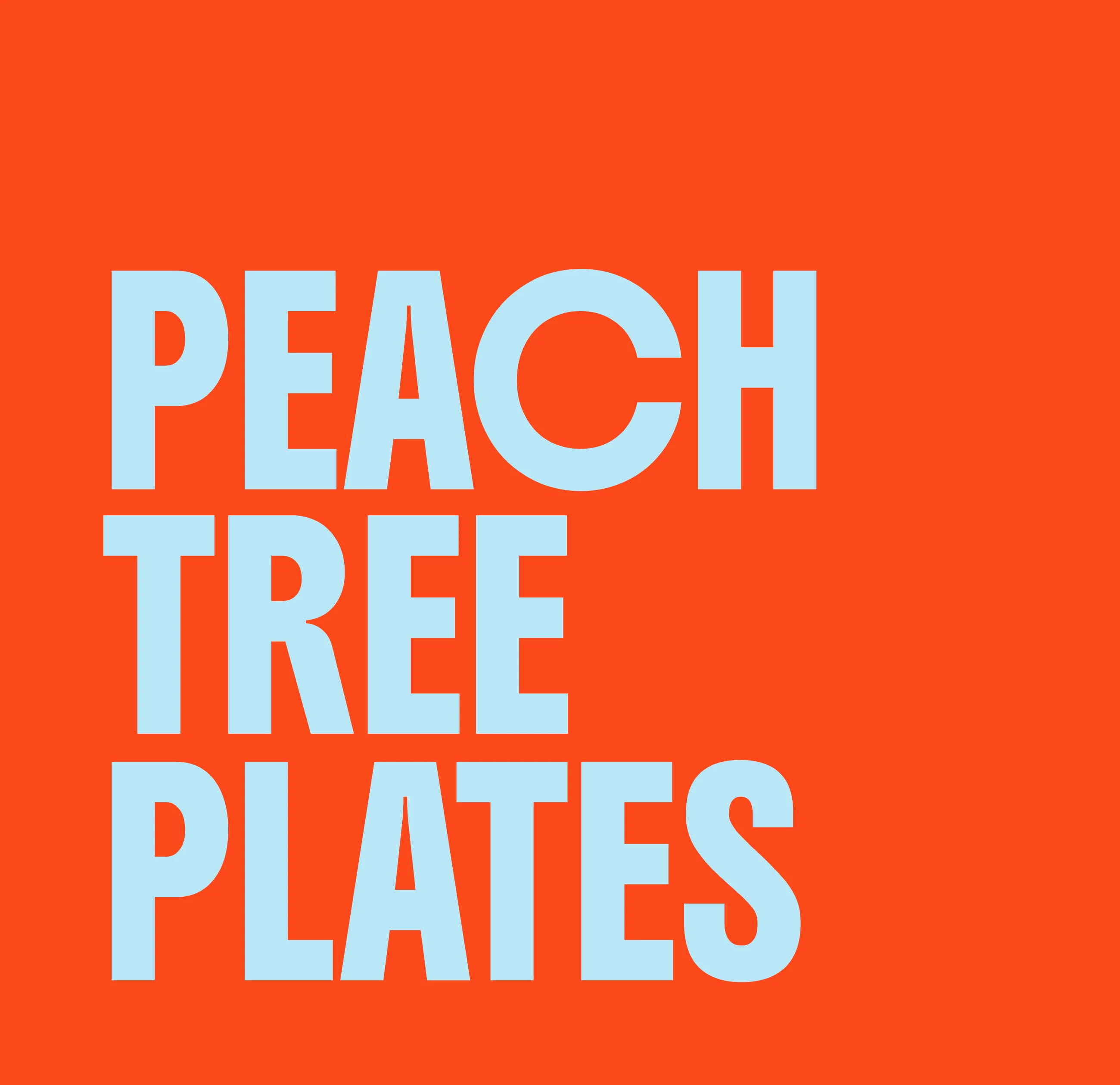 PeachTree Plates 8