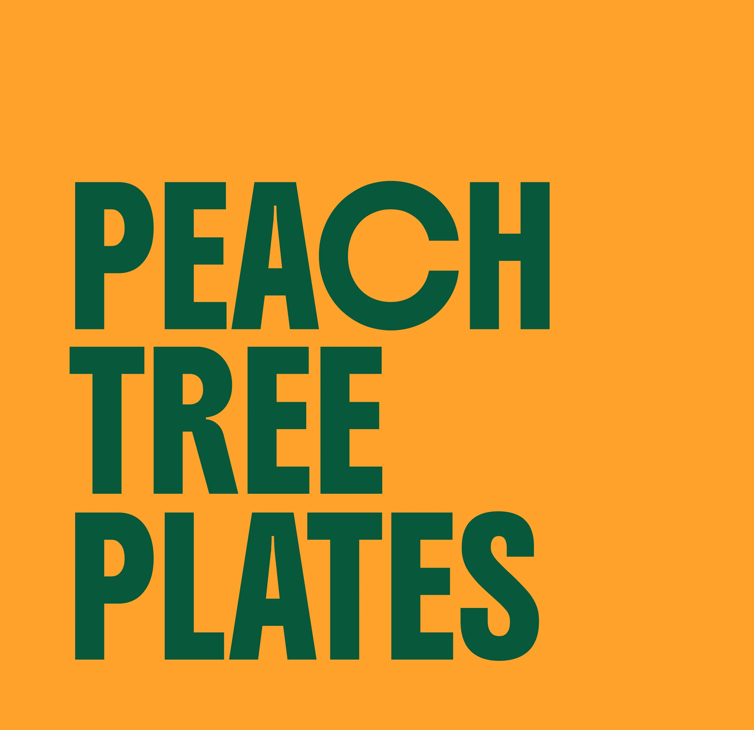 PeachTree Plates 26